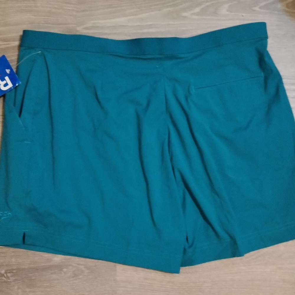 NWT Vintage Reebok Athletic Golf Tennis Stretch Dress Shorts Green Size 36 - Picture 5 of 6
